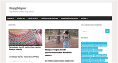 Desktop Screenshot of deryagibiorguler.com